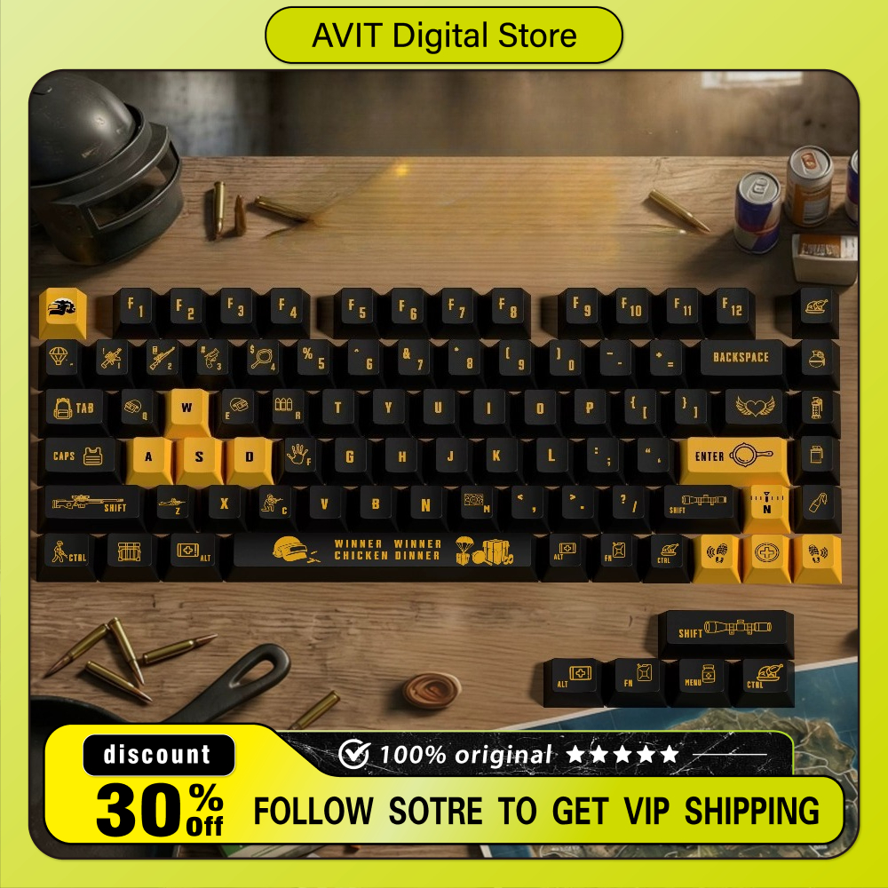 Pc Gaming Valorant - PUBG Win The Game Tonight Keycap