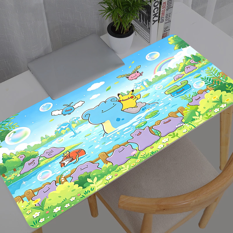Pc Gaming Used - Mouse Pad Pokemon Pikachu Anime Durable