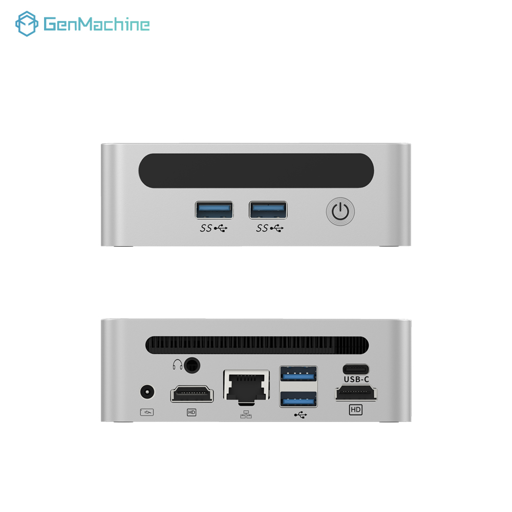 Pc Gaming Windows 7 - GenMachine Mini PC USB4 2.5G LAN