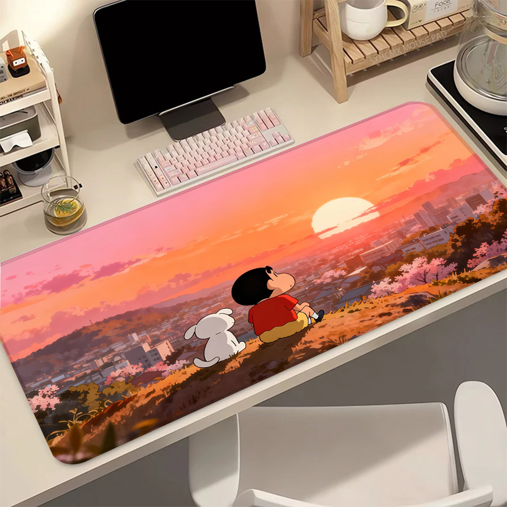 Pc Gaming Custom - Anime Cartoon Mouse Pad C-Crayon Shin-chans