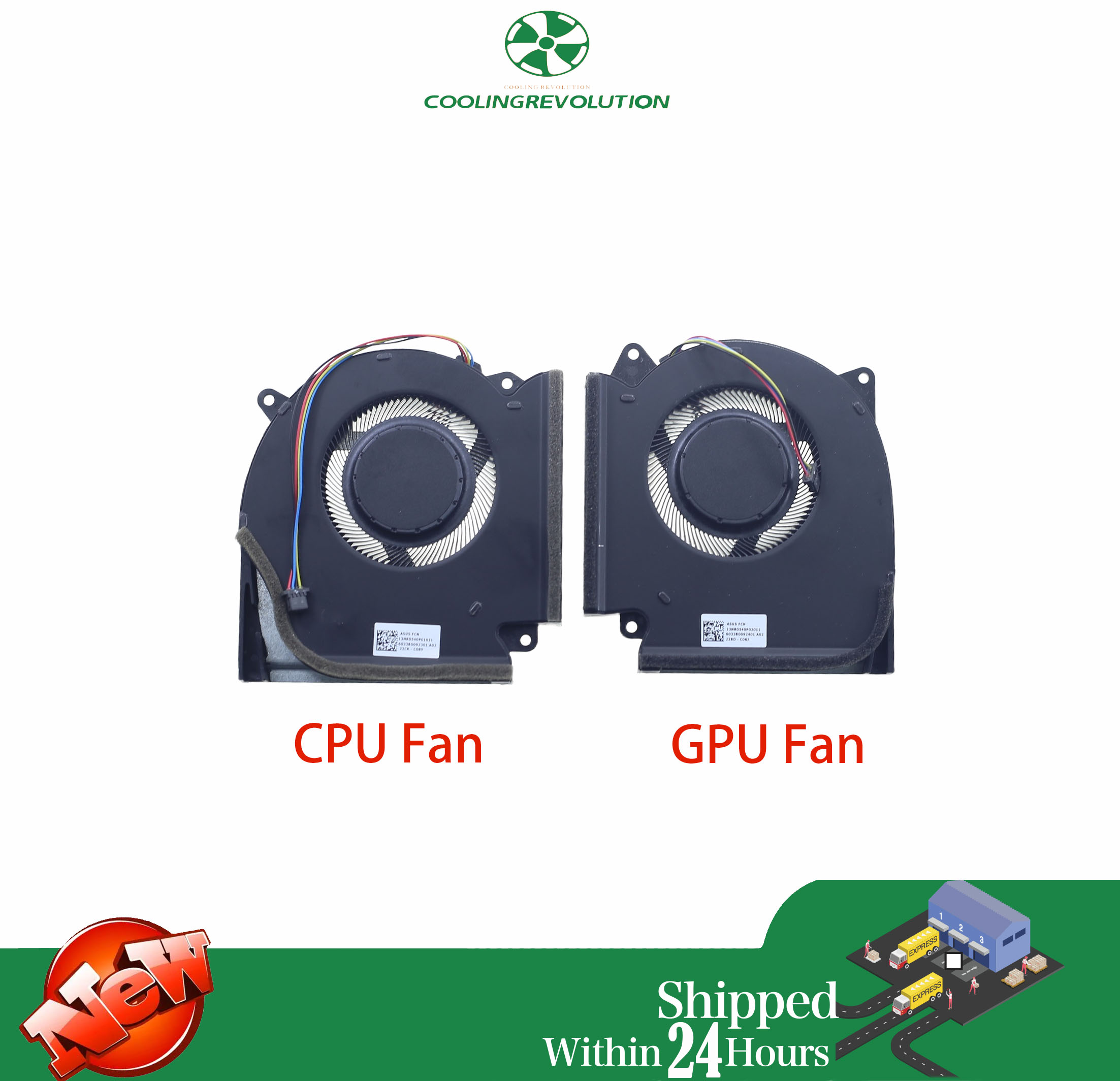 Pc Gaming Asus Rog - Laptop CPU GPU Cooling Fan 13NR0540P01011