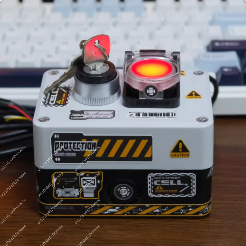 Pc Gaming Setup - Dual Button External PC Power Switch