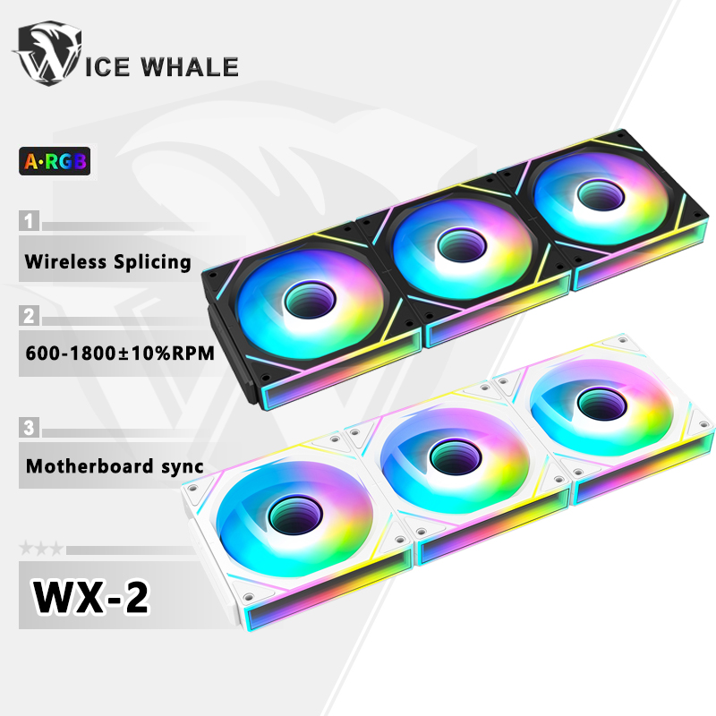 Pc Gaming Liquid Cooling - ICE Whale WX-2 Wire-Splicing PC Case