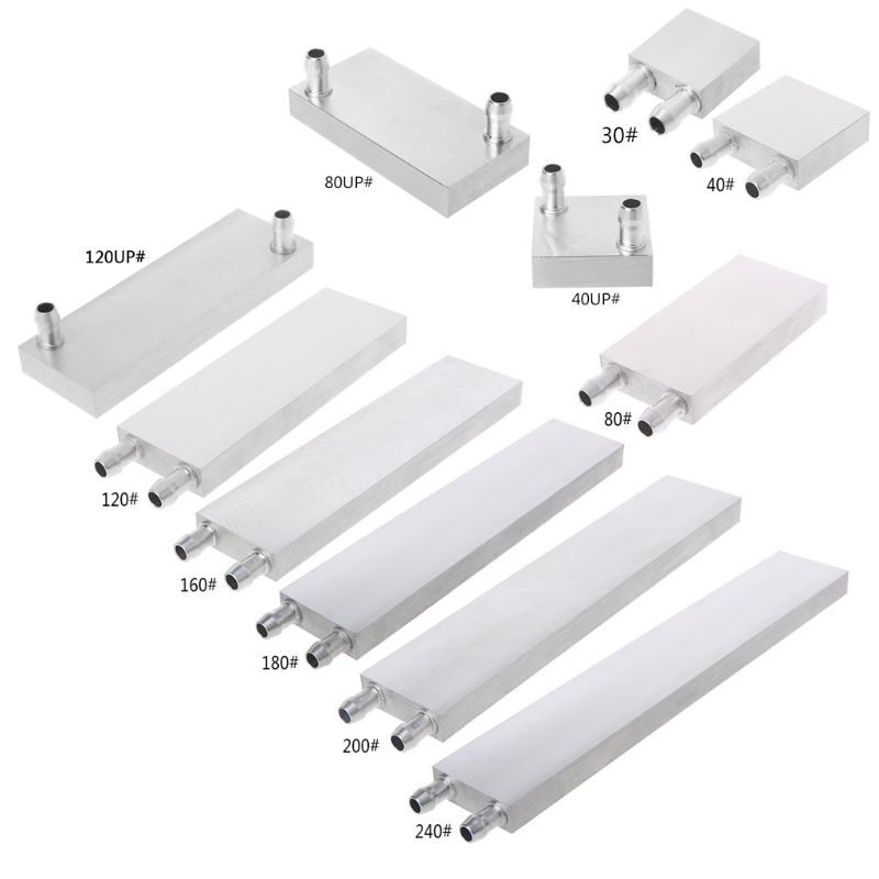 Pc Gaming Liquid Cooling - Primary Aluminum Water Cooling Cooler Block