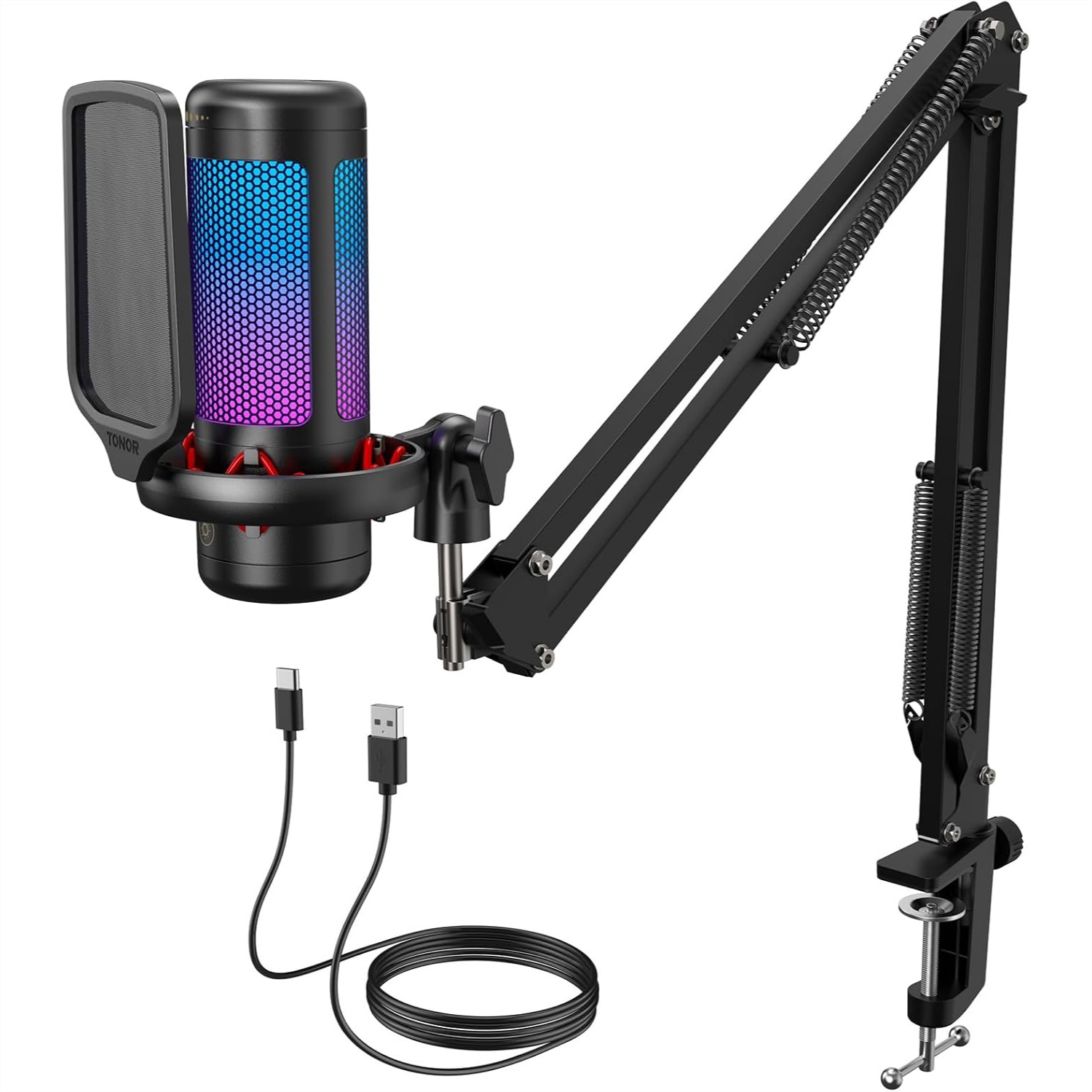 Pc Gaming Discord - Gaming Microphone Set With Boom Arm