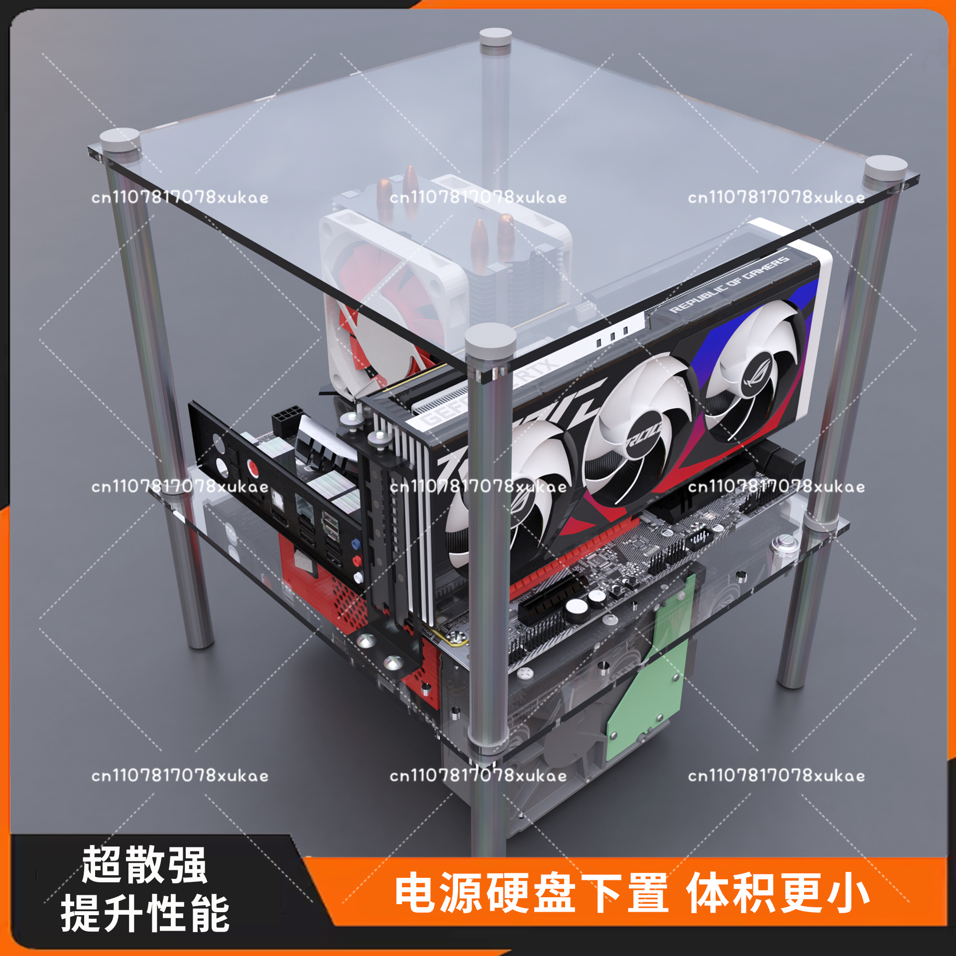 DIY PC Test Bench Open Frame C - Pc Gaming Test reseña y precio