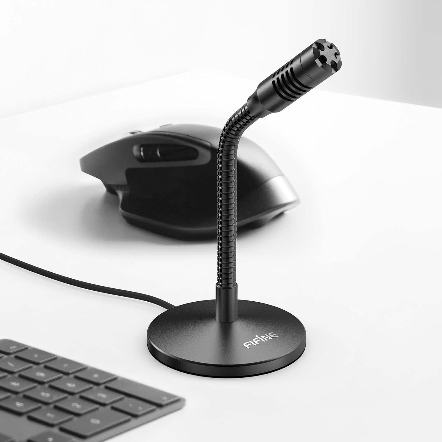 FIFINE Mini Gooseneck USB Micr - Pc Gaming Discord reseña y precio