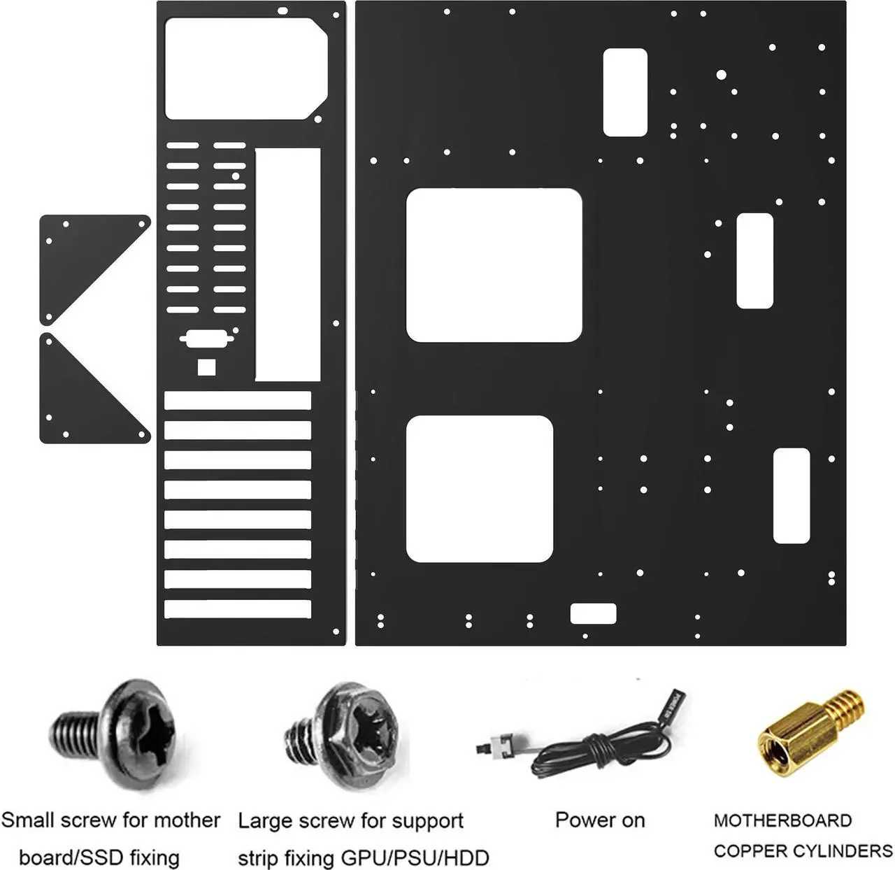 Open Chassis Rack, EATX ATX MA - Pc Gaming Test reseña y precio