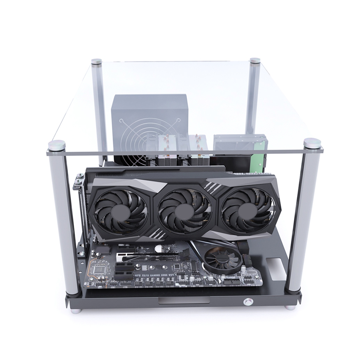 Supernew  PC Test Open Chassis - Pc Gaming Test reseña y precio