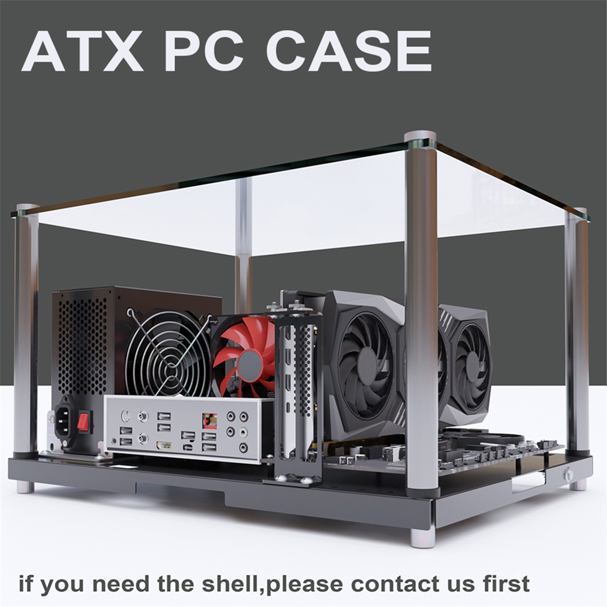 Supernew  PC Test Open Chassis - Pc Gaming Test reseña y precio