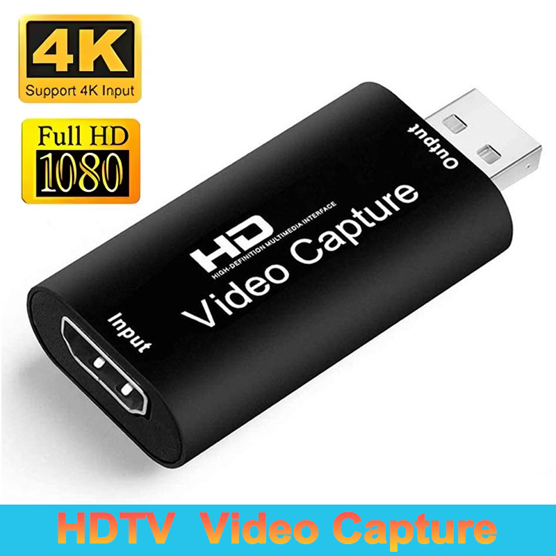 USB 2.0 Video Capture Card HD  - Pc Gaming Games reseña y precio