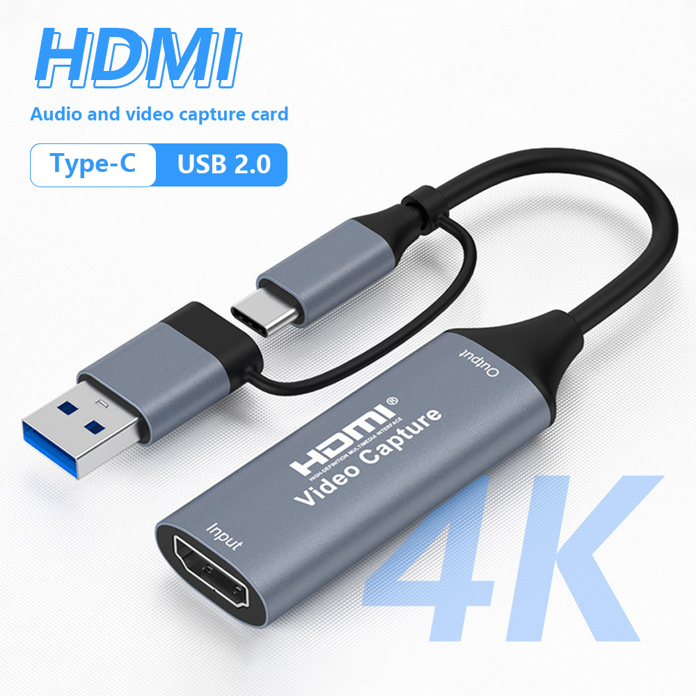 4K 2 in 1 USB 2.0 Video Captur - Pc Gaming Games reseña y precio