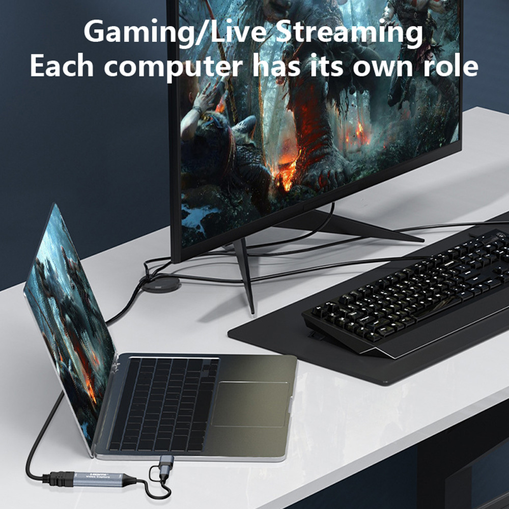 4K 2 in 1 USB 2.0 Video Captur - Pc Gaming Games reseña y precio