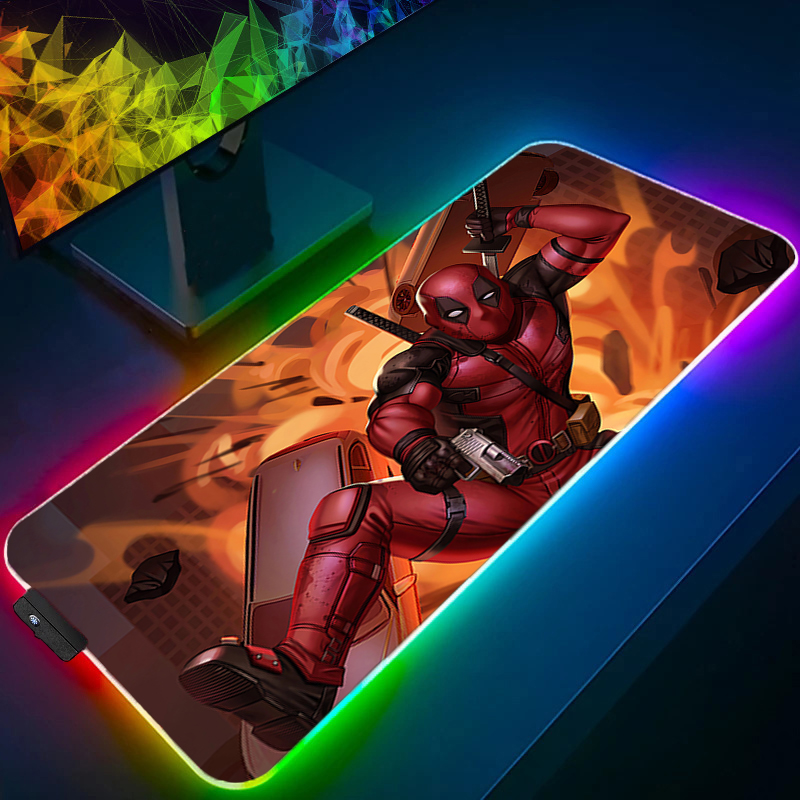 LED Mouse Pad Gaming Backlight - Pc Gaming Used reseña y precio