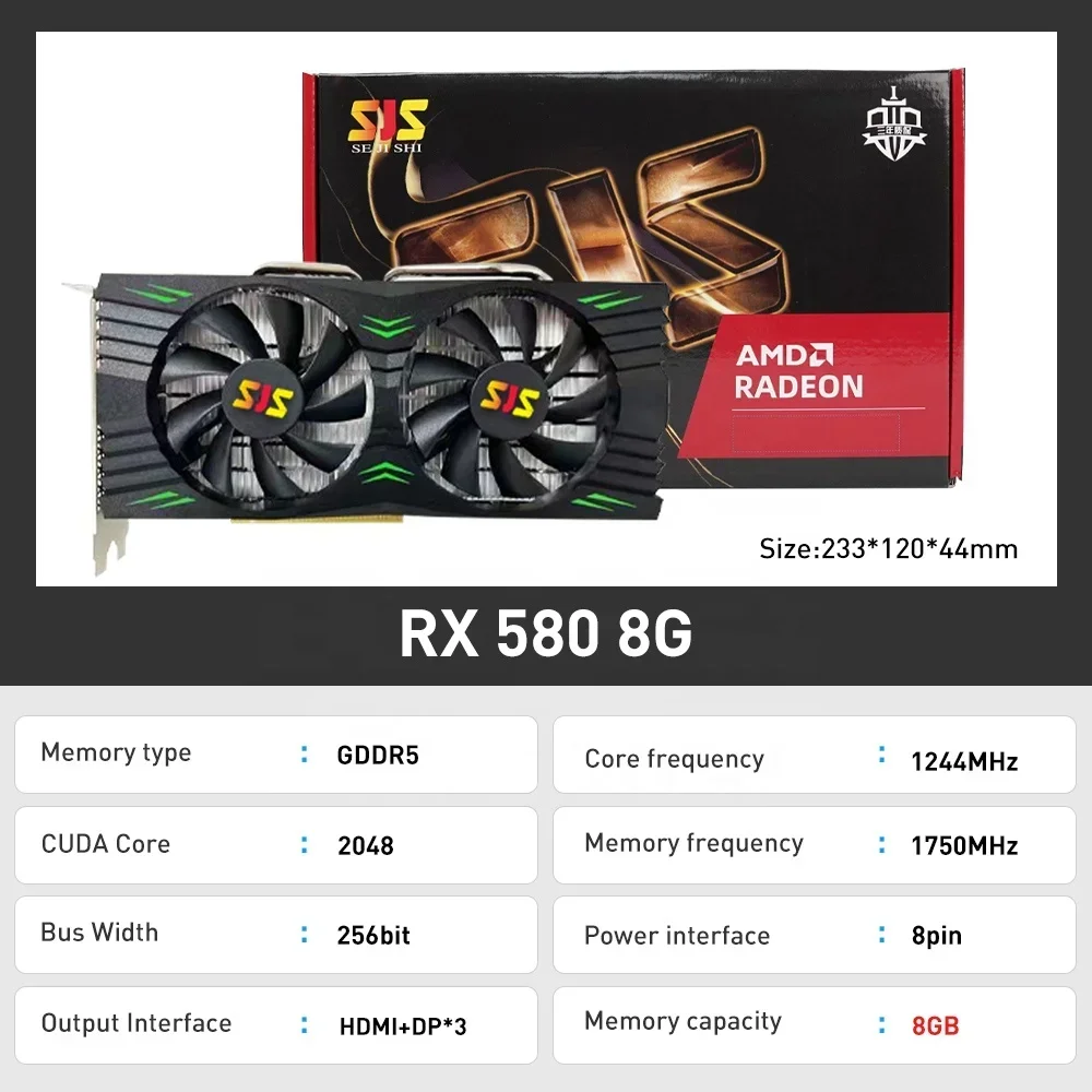 SJS RX 580 550 6600 5500 GT 73 - Pc Gaming Gtx 1660 reseña y precio