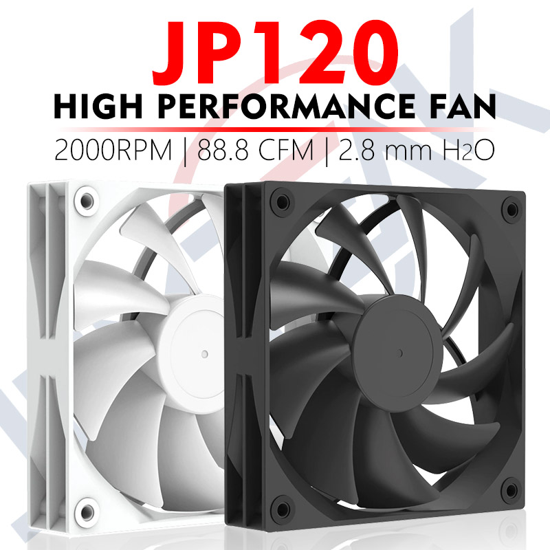 JUMPEAK JP120 120mm Fan 2000RP - Pc Gaming Liquid Cooling reseña y precio