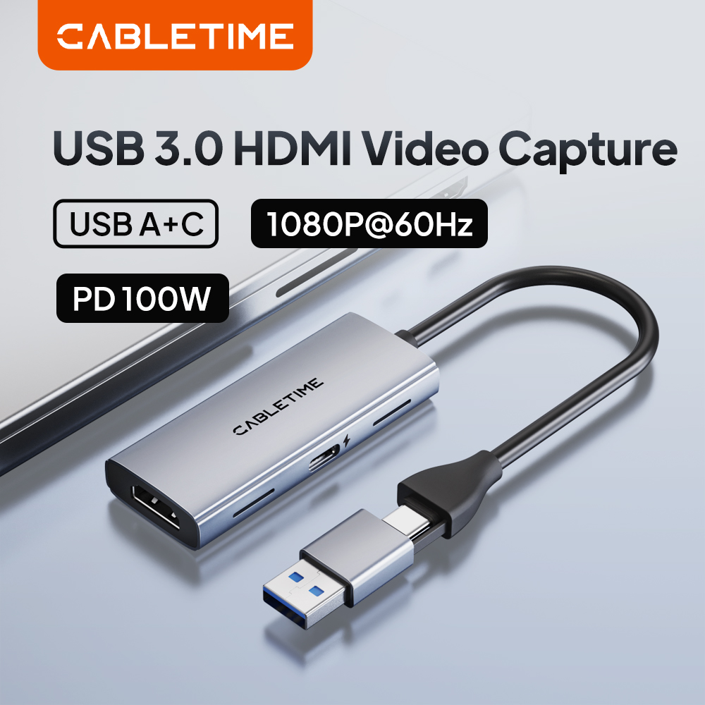 CABLETIME 4K Video Capture Car - Pc Gaming Games reseña y precio