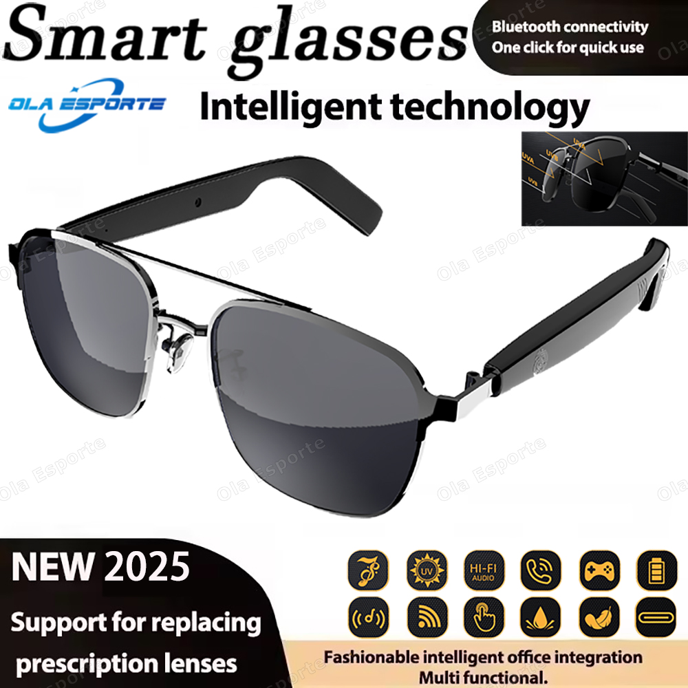 Smart Audio Glasses Air conduc - Gaming Headset reseña y precio