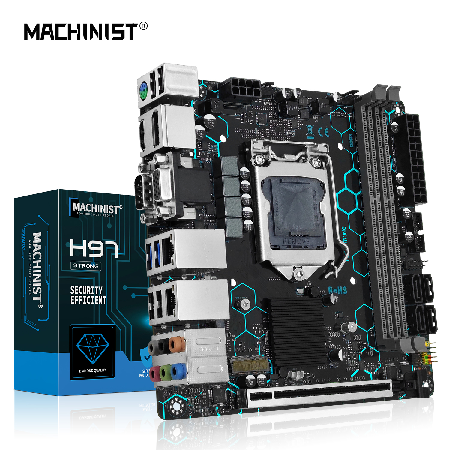 MACHINIST H97 STRONG Motherboa - Pc Gaming Core I5 reseña y precio