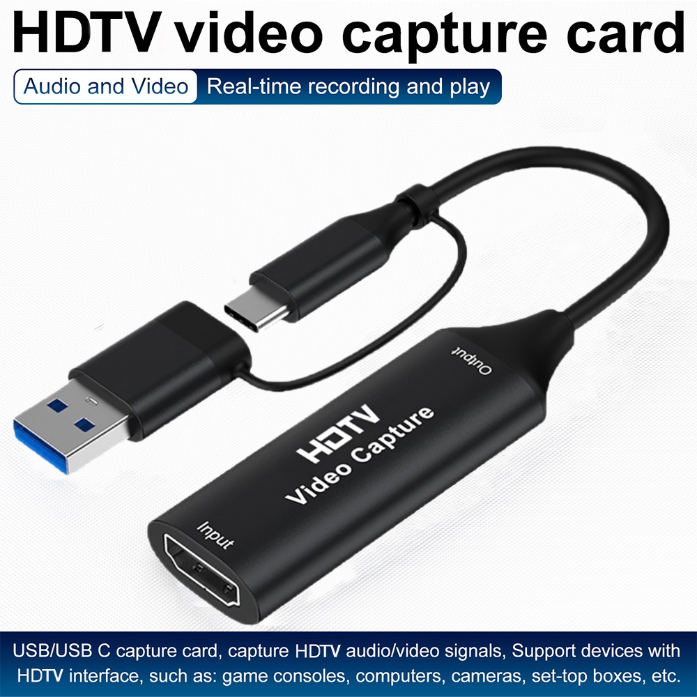 2 in 1 USB 3.0 Video Capture C - Pc Gaming Games reseña y precio
