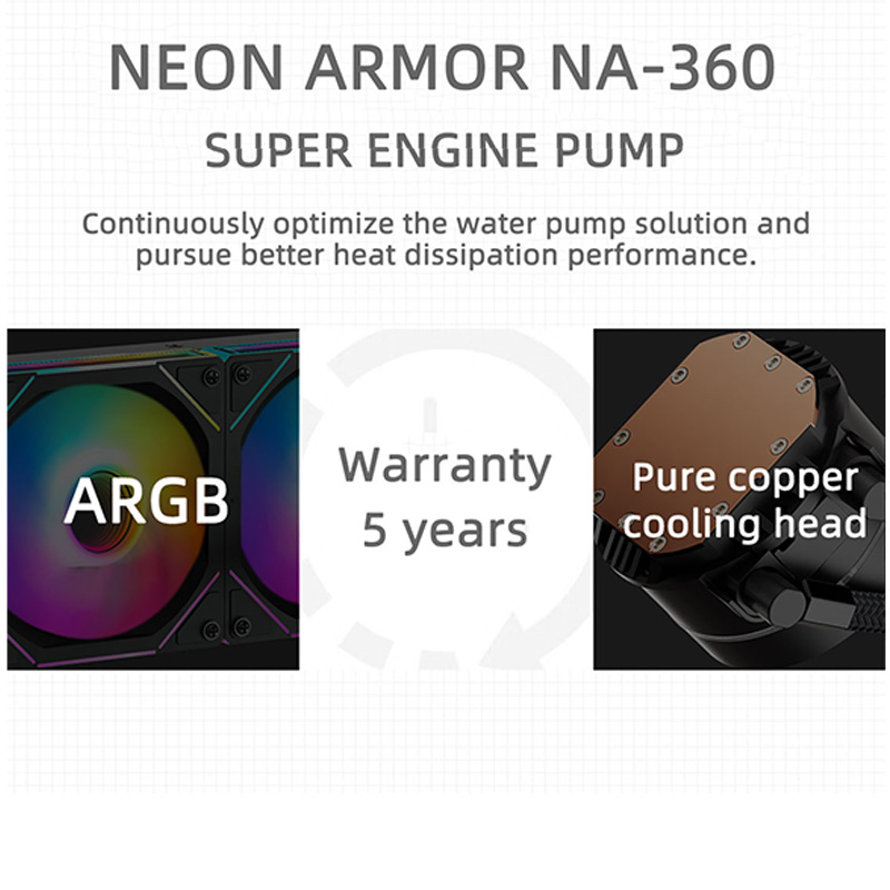 TEUCER 360MM All-in-One ARGB C - Pc Gaming Liquid Cooling reseña y precio