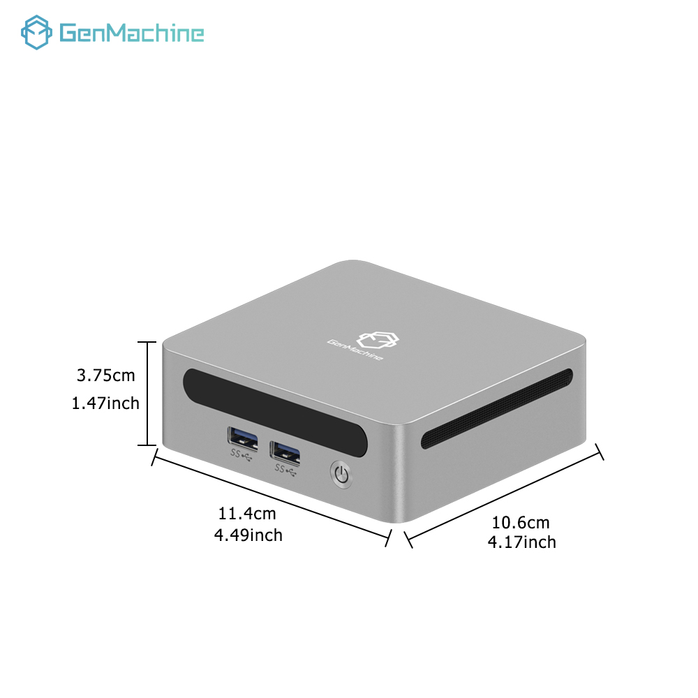 GenMachine Mini PC USB4 2.5G L - Pc Gaming Windows 7 reseña y precio