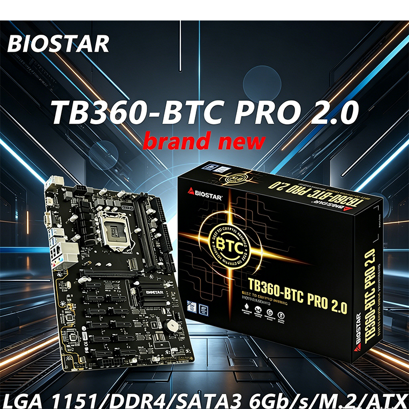 BIOSTAR TB360-BTC PRO 2.0 moth - Pc Gaming Core I5 reseña y precio