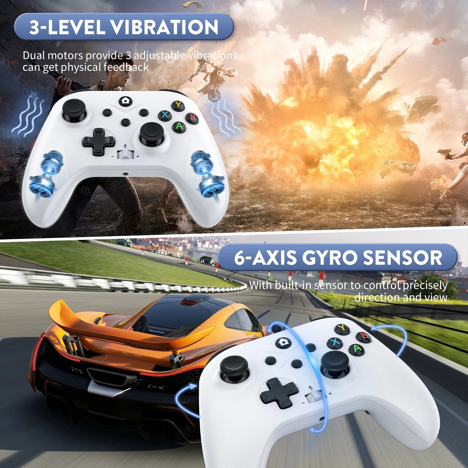 GAMROMBO Game Controller for X - Pc Gaming Windows 7 reseña y precio