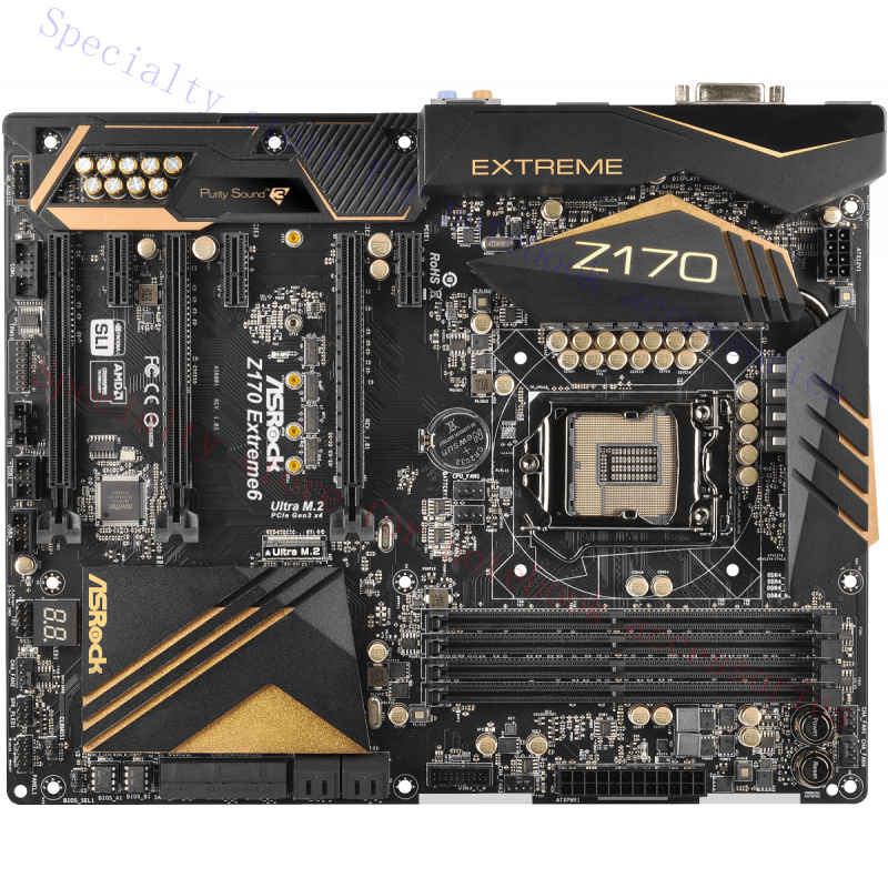 A+ FOR ASROCK Z170 extreme6  m - Pc Gaming Test reseña y precio