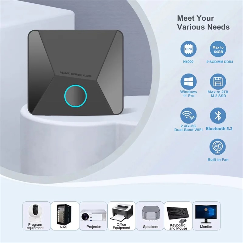 New Mini Pc 13th 12th Gen Core - Pc Gaming Core I5 reseña y precio