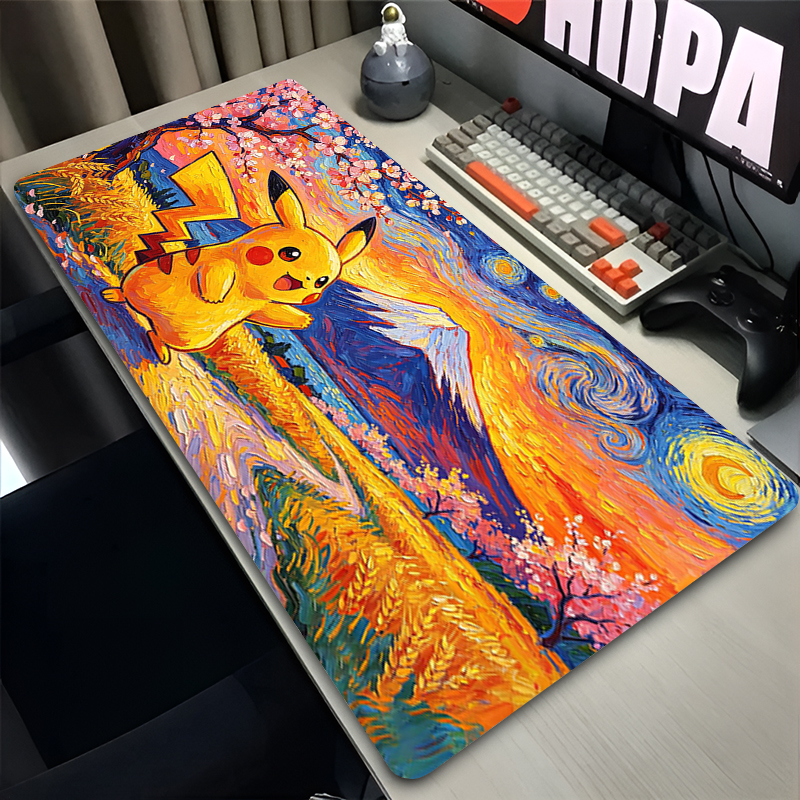 Mouse Pad Pokemon Pikachus Rub - Pc Gaming Used reseña y precio