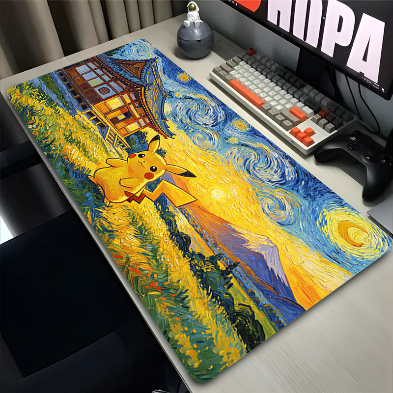 Mouse Pad Pokemon Pikachus Rub - Pc Gaming Used reseña y precio