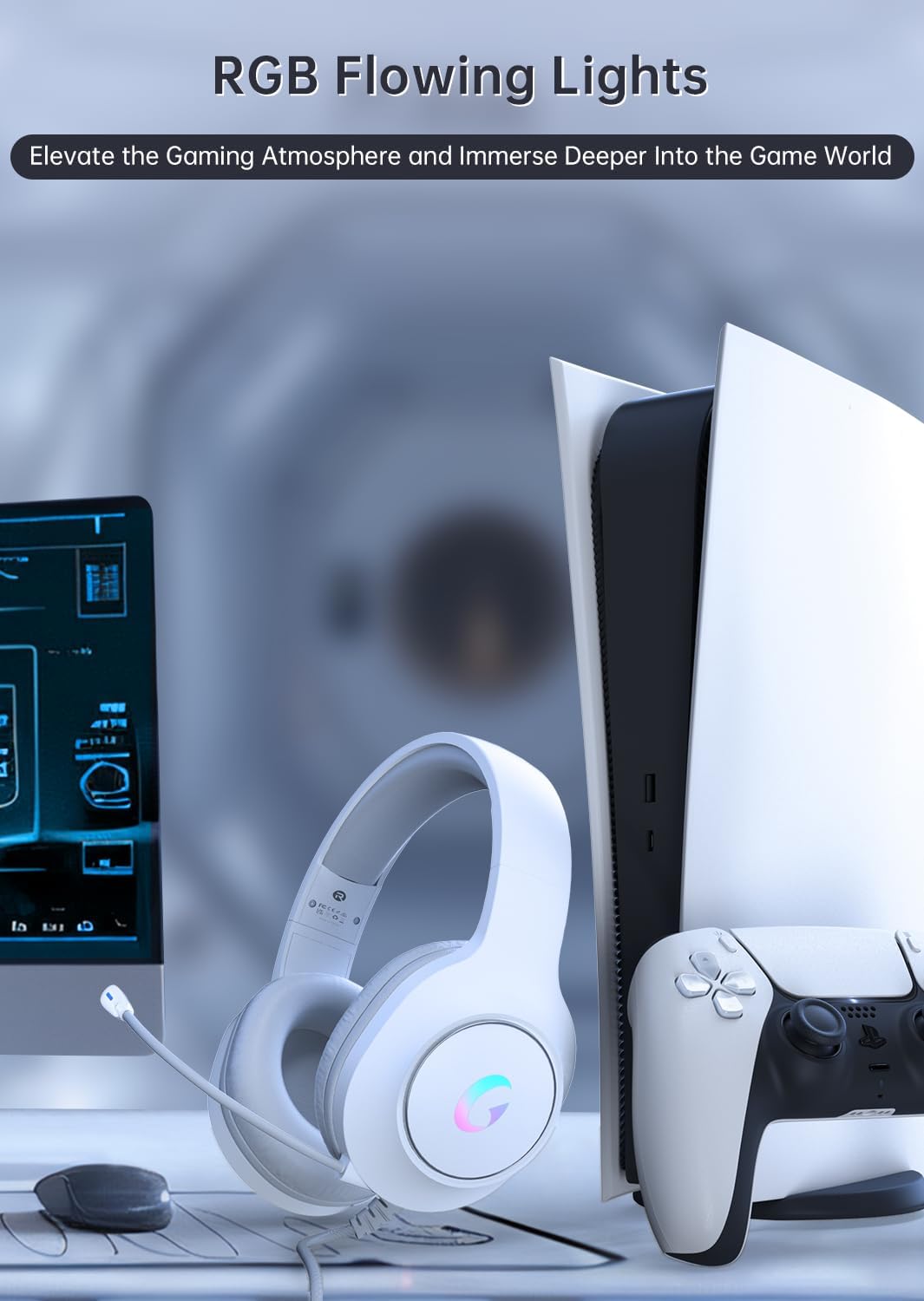 Gaming Headset With 7.1 Surrou - Gaming Headset reseña y precio
