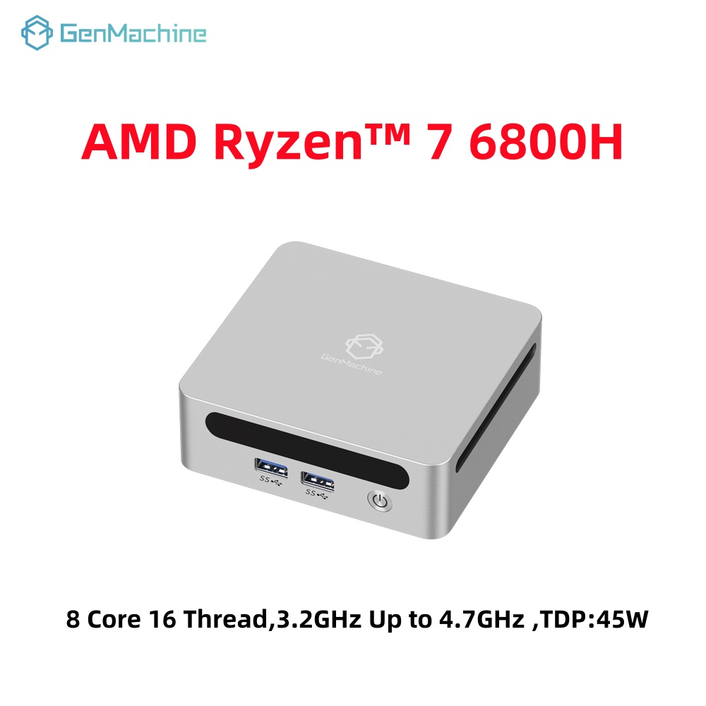 GenMachine USB4 2.5G LAN Ryzen - Pc Gaming Windows 7 reseña y precio