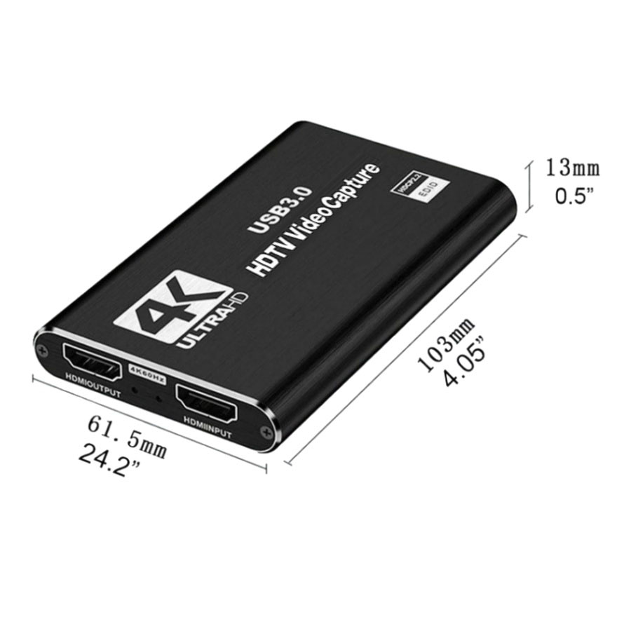 4K USB 3.0 Video Capture Card  - Pc Gaming Games reseña y precio