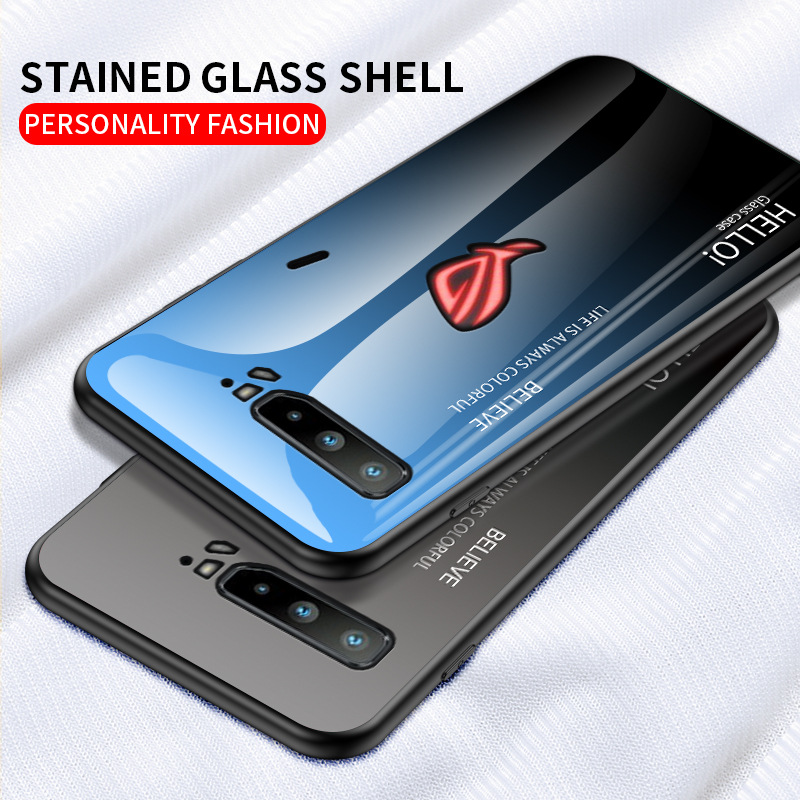Gradient Tempered Glass Case f - Pc Gaming Asus Rog reseña y precio