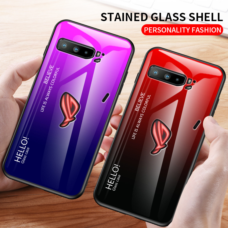 Gradient Tempered Glass Case f - Pc Gaming Asus Rog reseña y precio