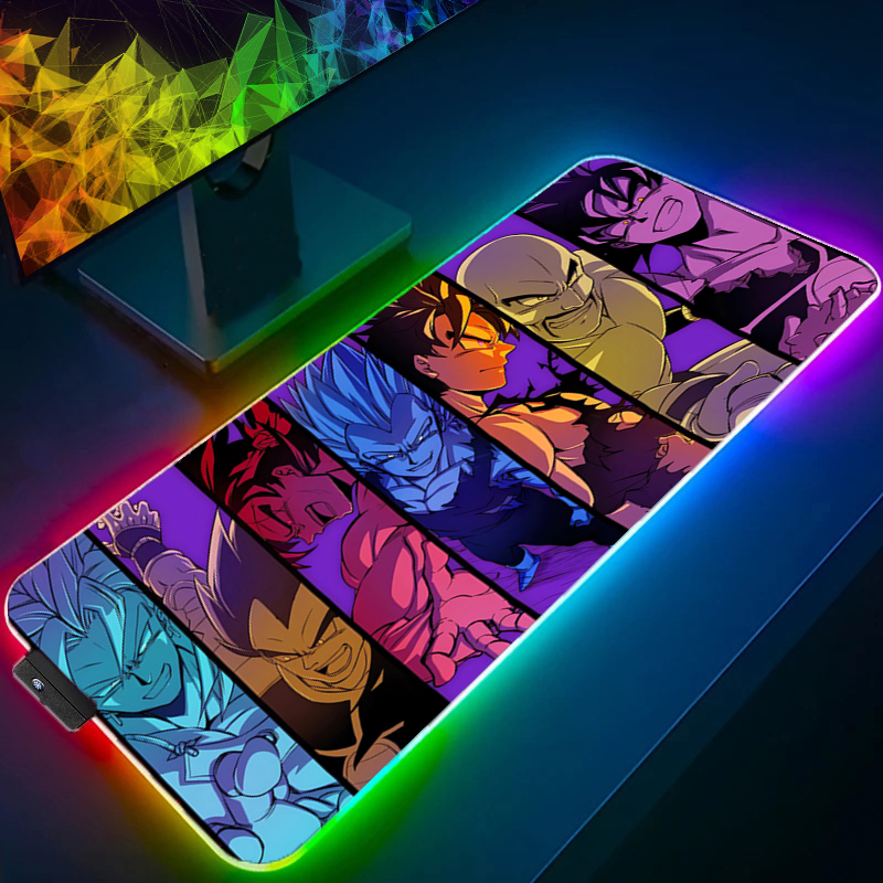 LED Mouse pad Dragon Ball Comp - Pc Gaming Games reseña y precio