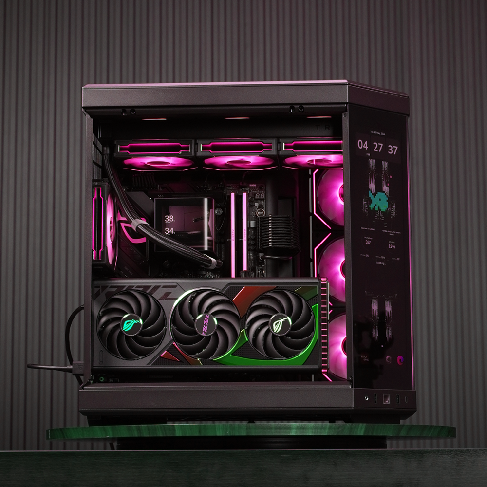 PC case fan 120mm ARGB mirror  - Pc Gaming Liquid Cooling reseña y precio