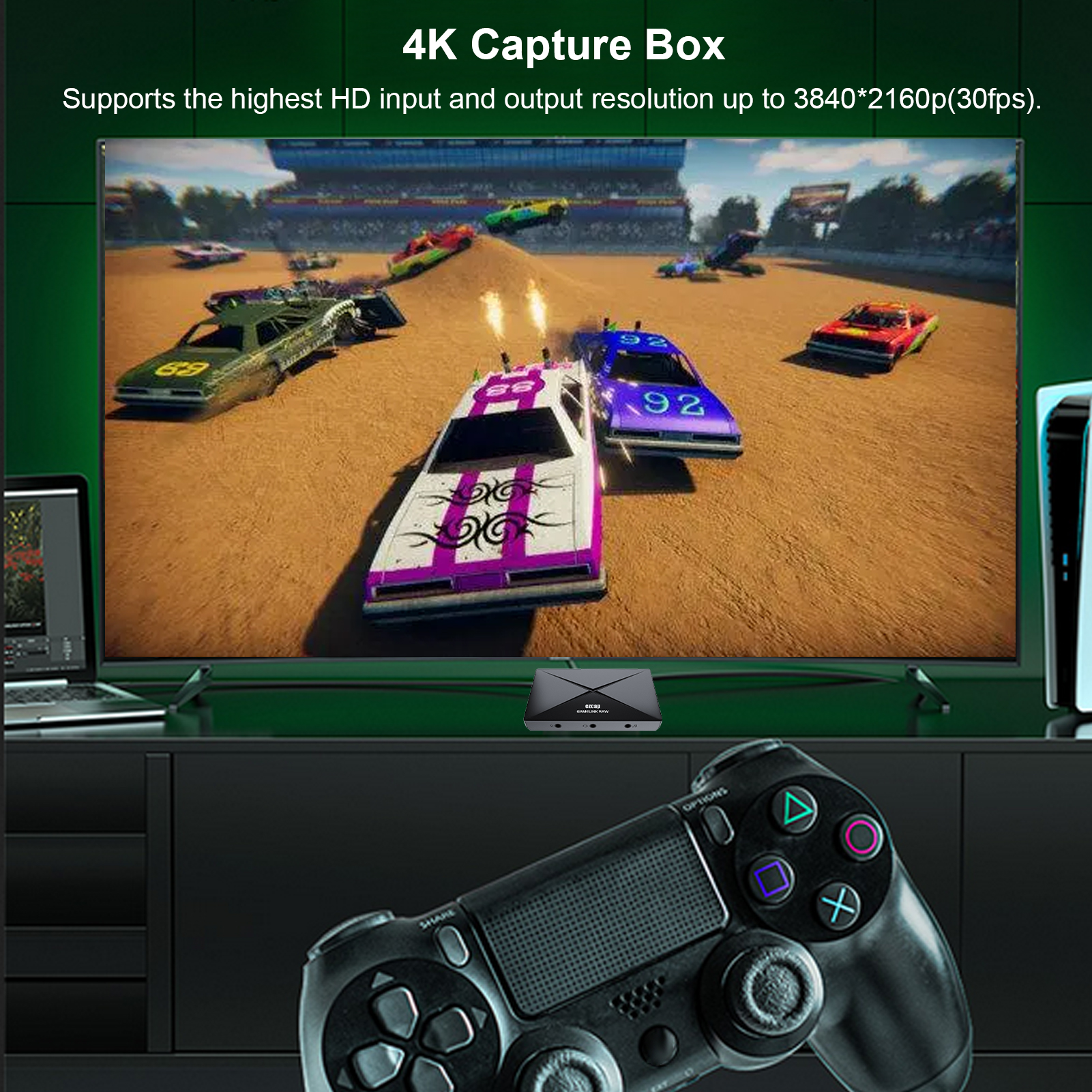 ezcap333 GAMELINK RAW 4K HD Vi - Pc Gaming Games reseña y precio