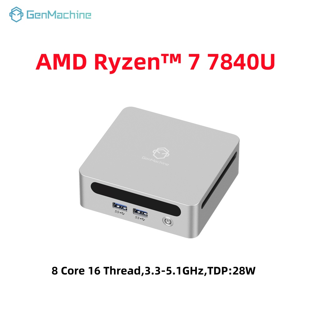 GenMachine Mini PC USB4 2.5G L - Pc Gaming Windows 7 reseña y precio