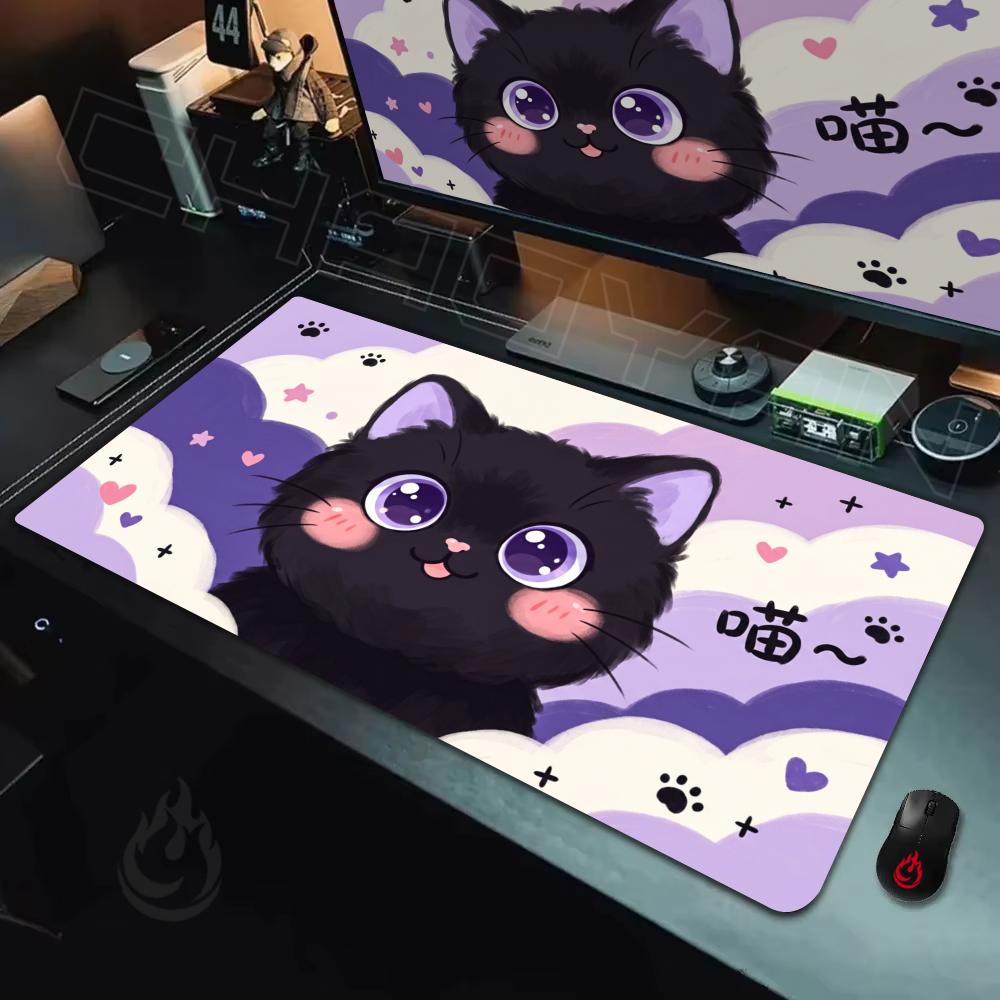 Cute clouds and cat Mouse Pad  - Pc Gaming Cloud reseña y precio