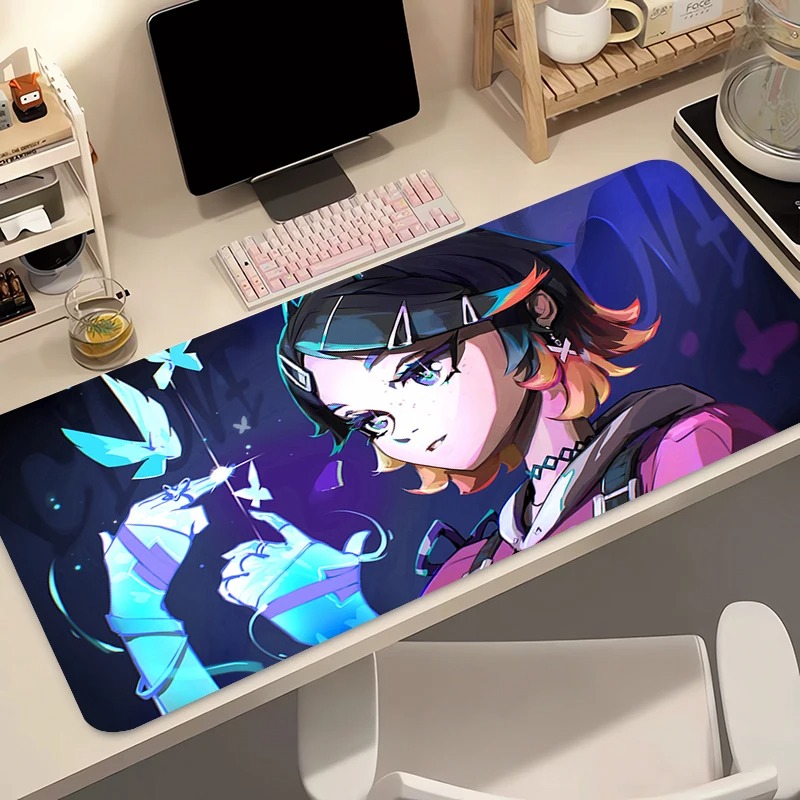 Mouse Pad Gamer Computer Anime - Pc Gaming Valorant reseña y precio