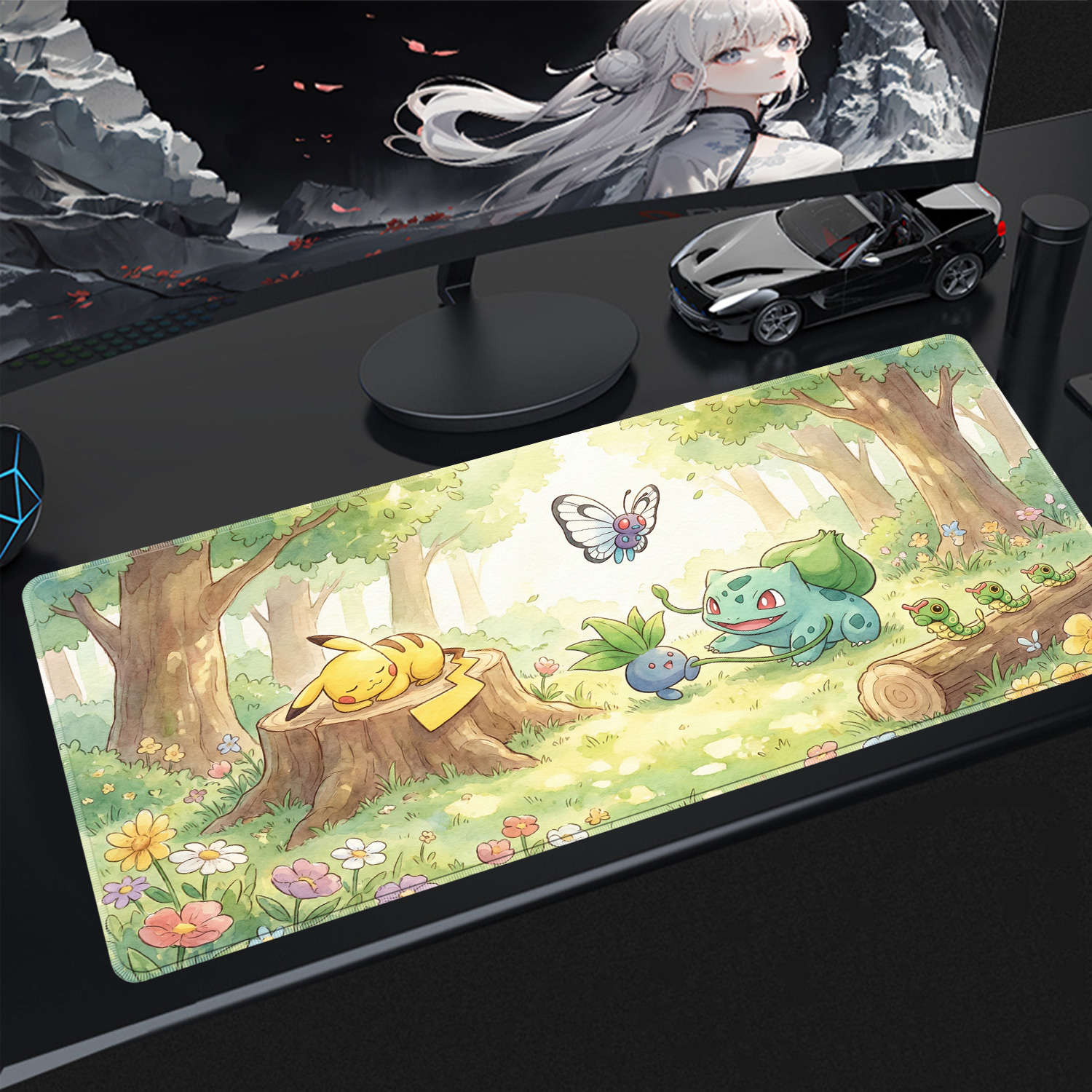 Kawaii Mouse Pad Gaming PC Acc - Pc Gaming Used reseña y precio