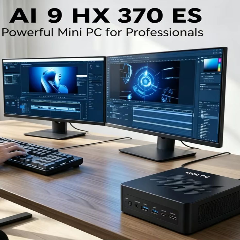 AI Mini PC with AMD Ryzen AI 9 - Pc Gaming Windows 7 reseña y precio