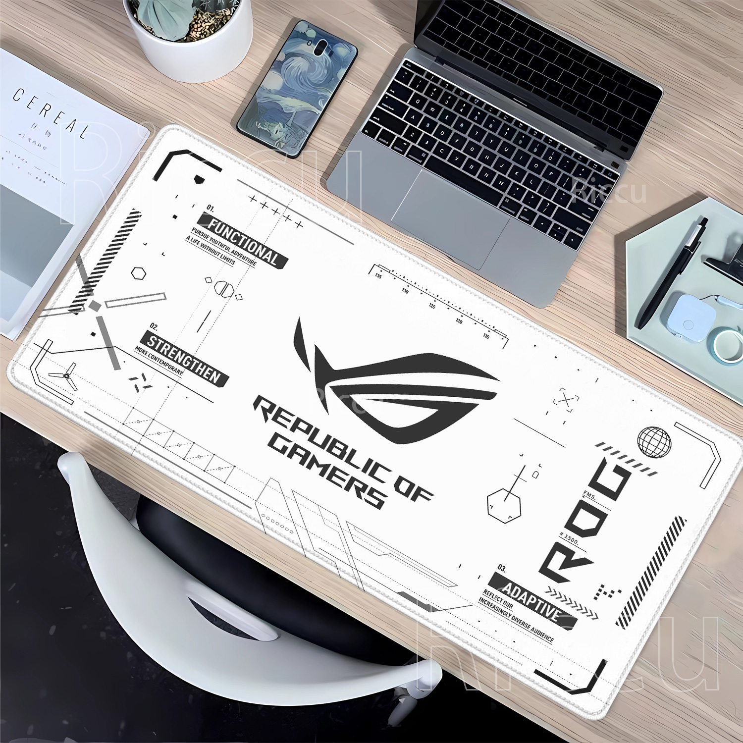 R-ROG Large Gaming Mouse Pad A - Pc Gaming Asus Rog reseña y precio