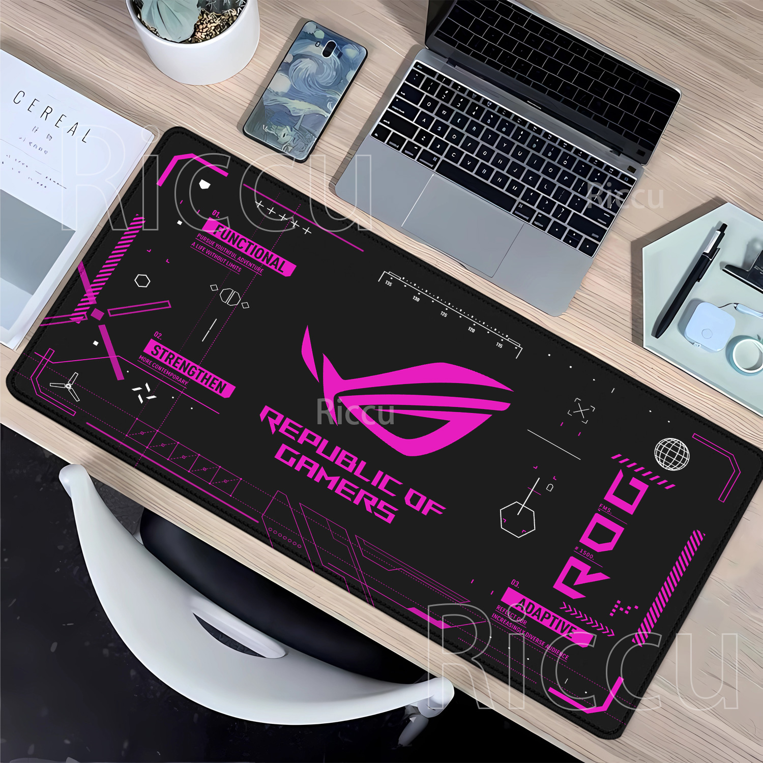 R-ROG Large Gaming Mouse Pad A - Pc Gaming Asus Rog reseña y precio