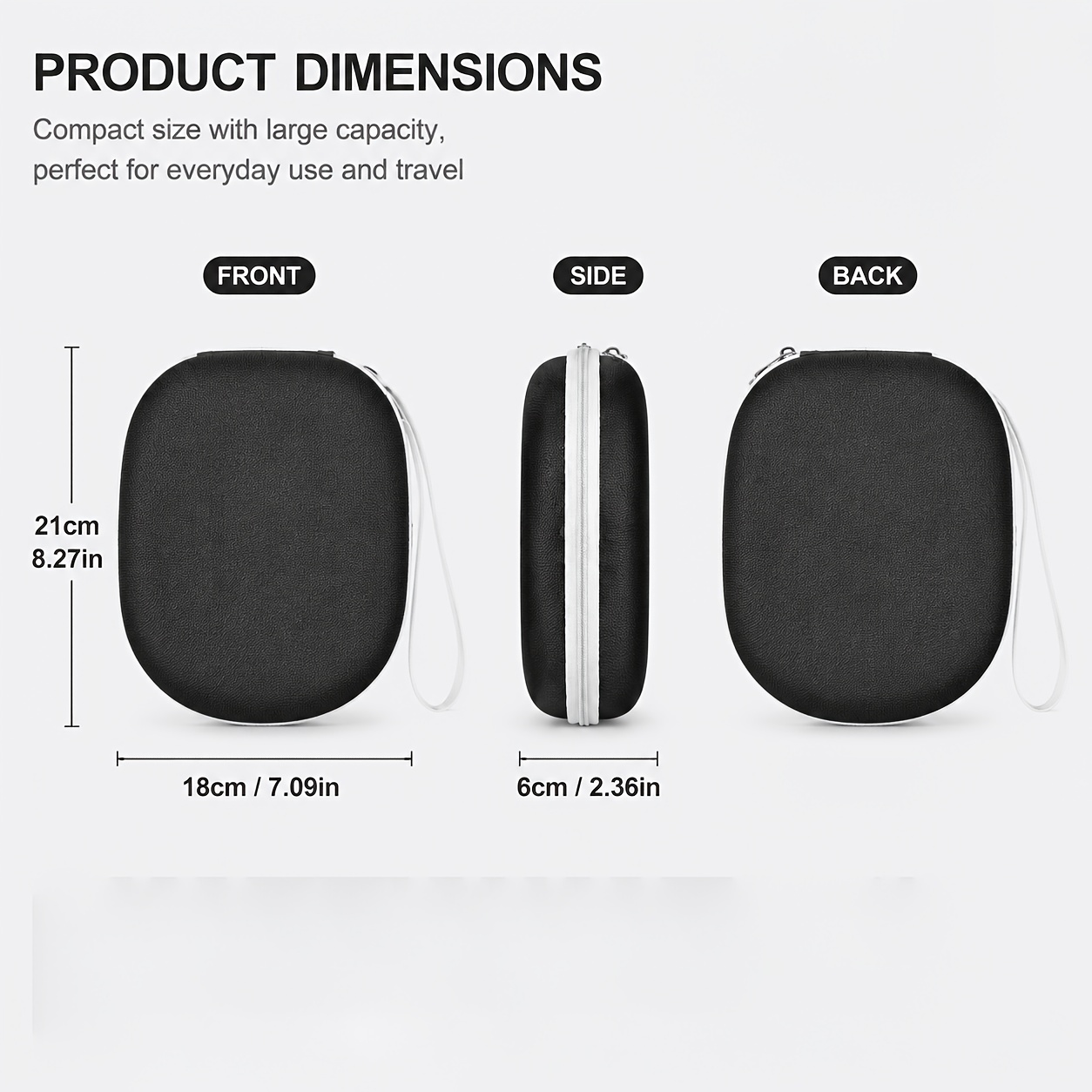 Portable Headphone Storage Cas - Gaming Headset reseña y precio