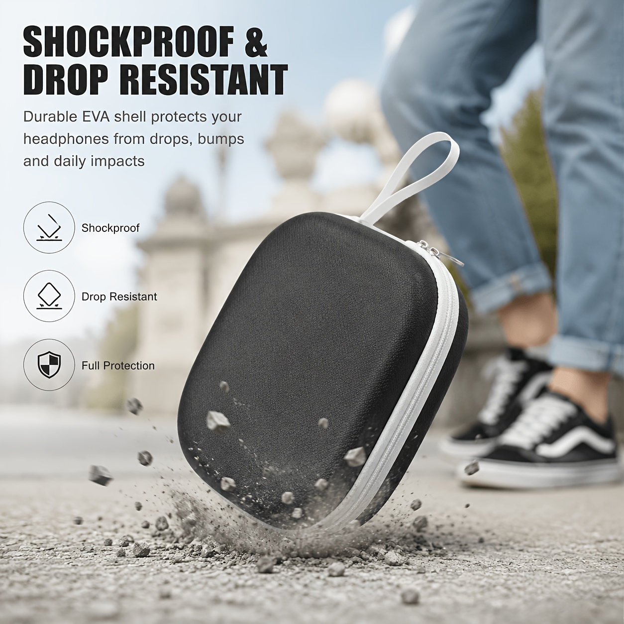 Portable Headphone Storage Cas - Gaming Headset reseña y precio