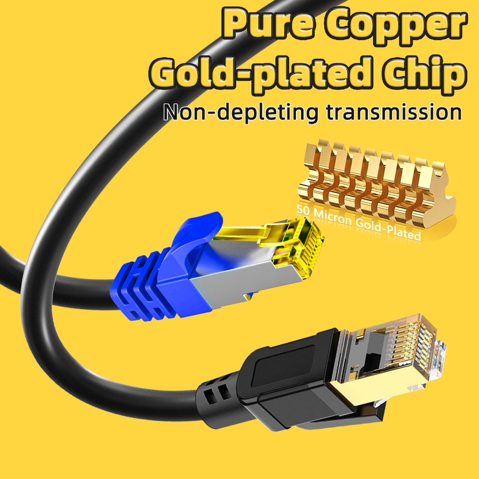 CAT8 Ethernet Cable  SSTP 40Gb - Pc Gaming Test reseña y precio